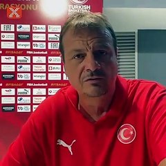 Ergin Ataman: "Değerli bir galibiyet aldık"