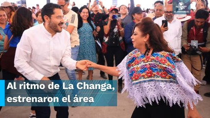 Impresiona Martí Batres con “los pasos prohibidos” en inauguración del bailódromo de Iztapalapa