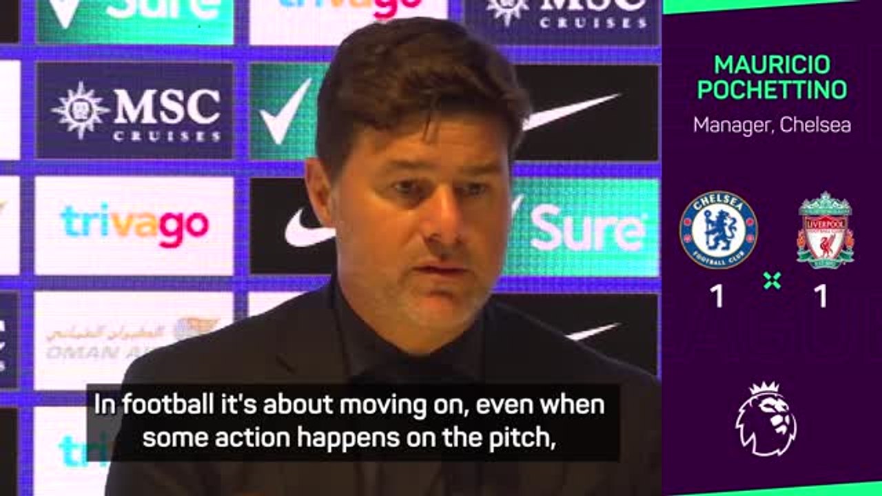 Pochettino 'so pleased' with Chelsea spirit in Liverpool draw