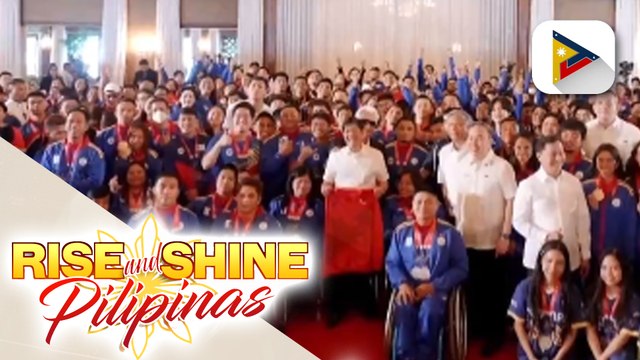 PBBM, muling nagbigay-pugay sa mga atletang Pinoy