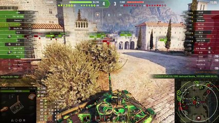 [ wot ] T-44-100 俄羅斯鋼鐵之花！ | 8 kills 7.0k dmg | world of tanks |  @pewgun77 ​