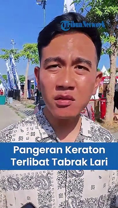 Ekspresi Kaget Gibran saat Tahu Putra Mahkota Keraton Solo jadi Pelaku Tabrak Lari di Gladak