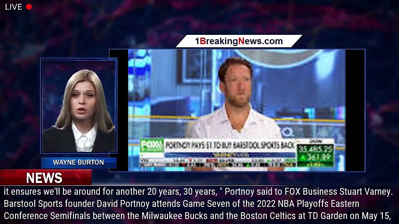 PennESPN deal allows Barstool Sports founder Dave Portnoy to buy back