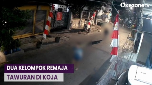 Aksi Dua Kelompok Remaja Terlibat Tawuran di Koja bikin Resah Warga