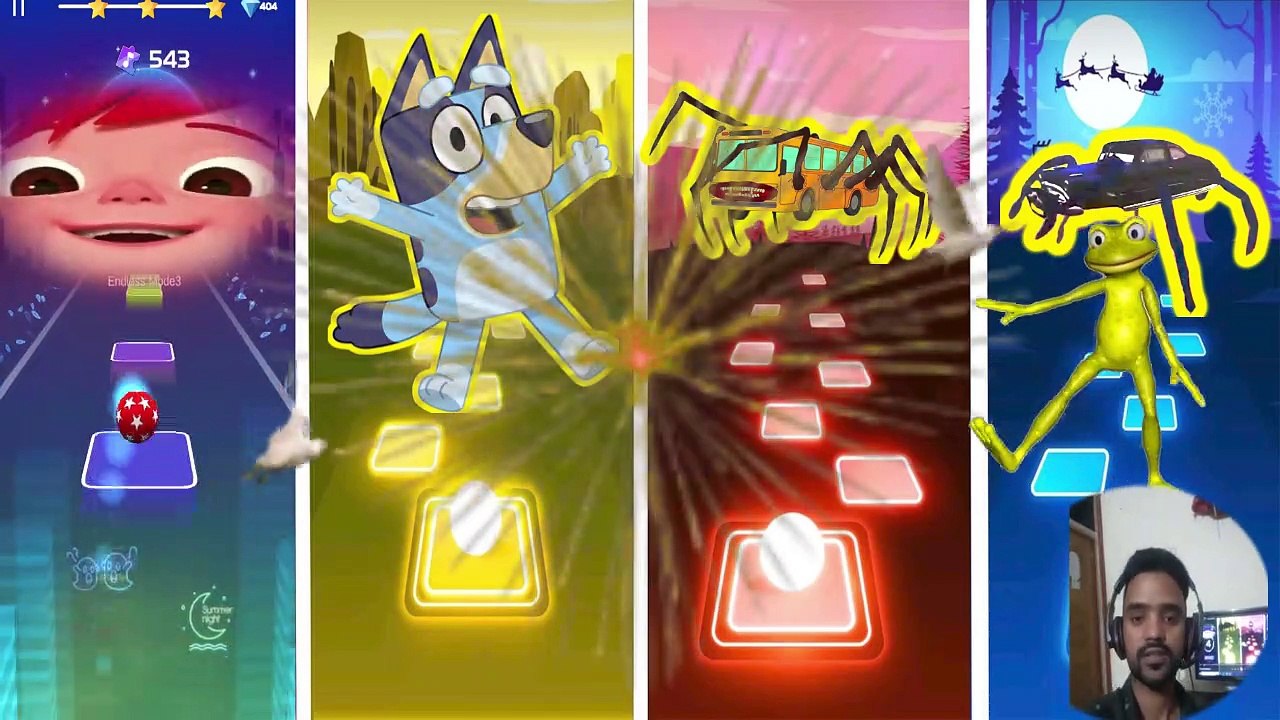 Baby Shark Friends All Video Megamix. Oddbods Pogo  Sheriff Labrador  Bluey Bingo. Who ls Best?