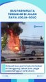 Belasan Orang Pilih Pulang, Bus Wisata Terbakar di Jalan Solo Jogja & Tak Lanjut ke Gunung Kidul