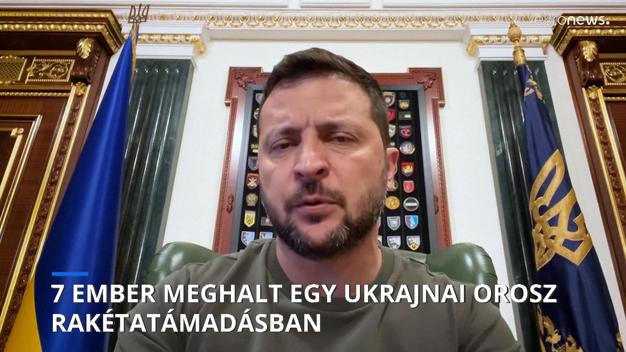 7 ember meghalt egy ukrajnai orosz rakétatámadásban