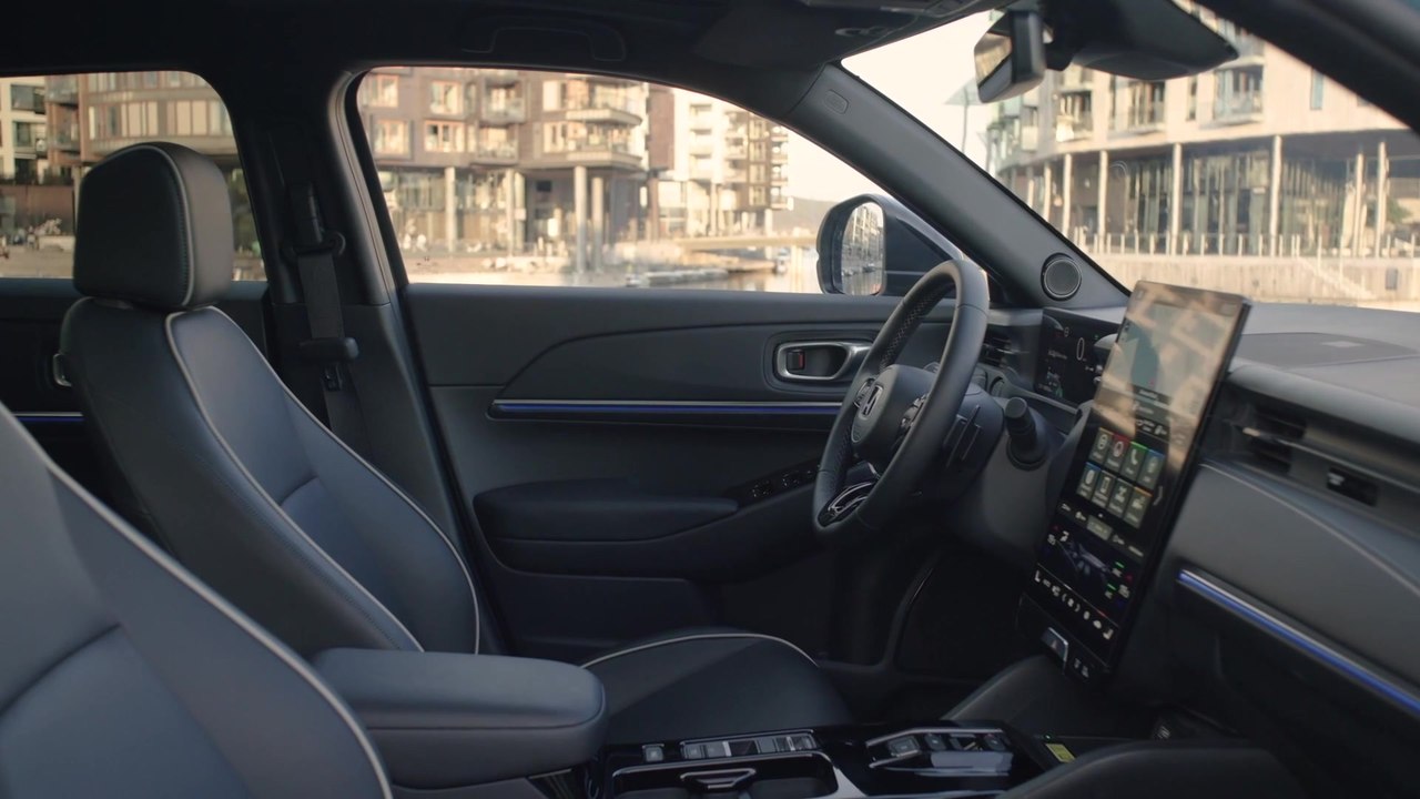 Der neue vollelektrische Honda e:Ny1 - Interieur - Qualität, Raumangebot und Komfort auf höchstem Niveau