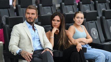 Harper Beckham fan de football ? Son apparition remarquée aux côtés de Lionel Messi