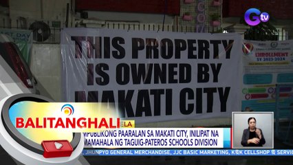 Mga volunteer sa Makati at Taguig, sumama sa Brigada Eskwela sa Cembo Elementary School | BT