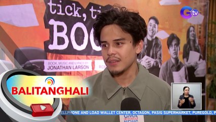 Khalil Ramos, ipinapakita ang husay sa musical stage play sa "Tick, Tick...Boom!" | BT