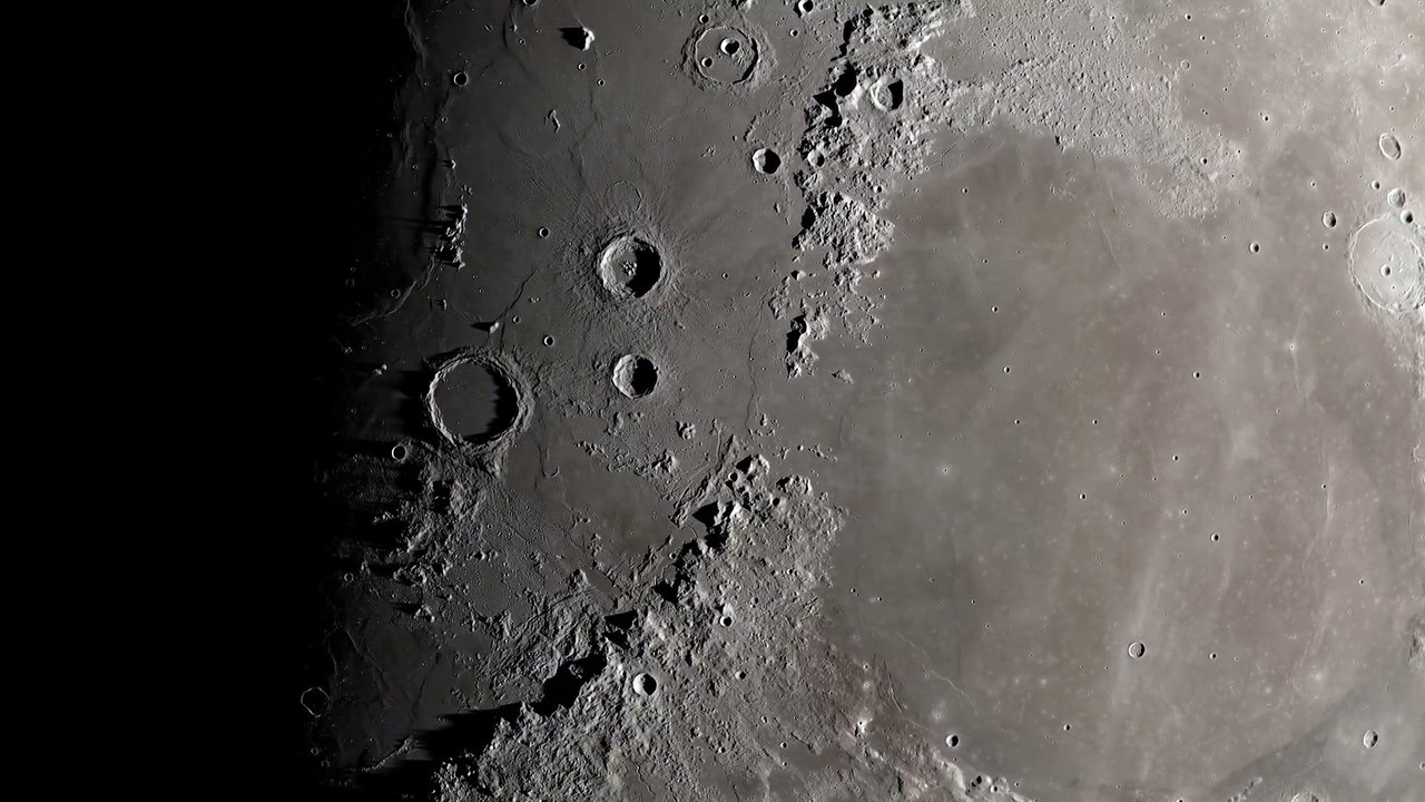 Clair de Lune 4K Version  Moon Images from NASA's Lunar Reconnaissance Orbiter - Latest Video NASA