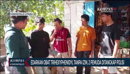 Edarkan Obat Trihexyphenidyl Tanpa Izin, Dua Pemuda Ditangkap Polisi