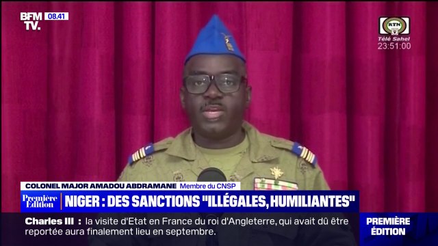 Niger: les putschistes dénoncent des sanctions illégales, inhumaines, humiliantes de la Cédéao