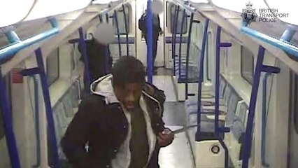 Tube stabber caught on camera fleeing after attack on 16yo boy