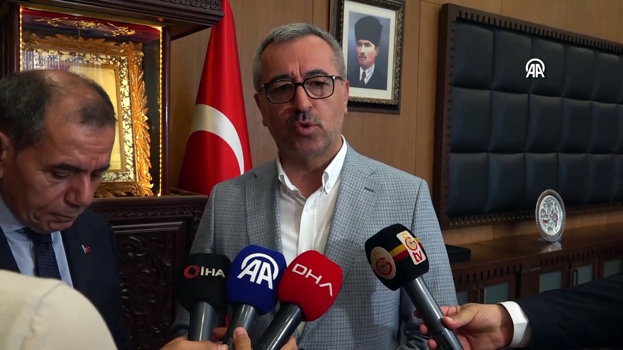 KAHRAMANMARAŞ - Galatasaray Kulübü Başkanı Dursun Özbek, ziyaretlerde bulundu