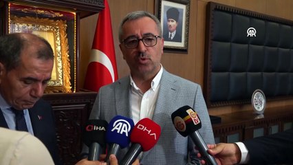 KAHRAMANMARAŞ - Galatasaray Kulübü Başkanı Dursun Özbek, ziyaretlerde bulundu