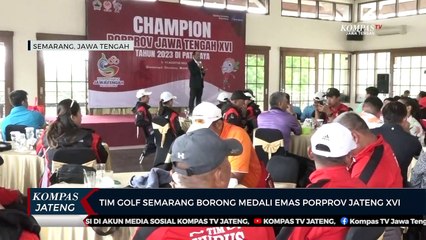 Tim Golf Semarang Borong Medali Emas Porpov Jateng XVI