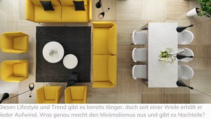 Gesa Vertes: Minimalistisch einrichten liegt im Trend