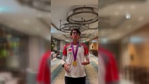 BERLİN - Dünya şampiyonu Mete Gazoz'dan teşekkür mesajı