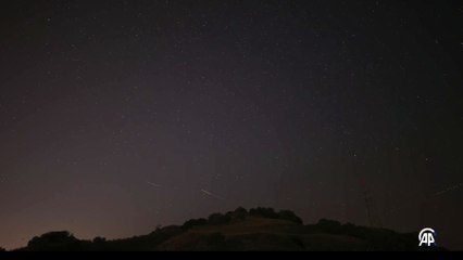 Aydın'da Perseid meteor yağmuru
