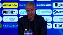 Fenerbahçe teknik direktörü İsmail Kartal “10 kişilik takıma karşı bizim çok daha iyi oynamamız gerekiyordu”