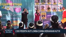 2.500 Peserta Ikuti Lomba Zumba Meriahkan HUT Ri