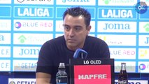 Xavi manda un mensaje a Tebas: «El producto de la Liga es una vergüenza»