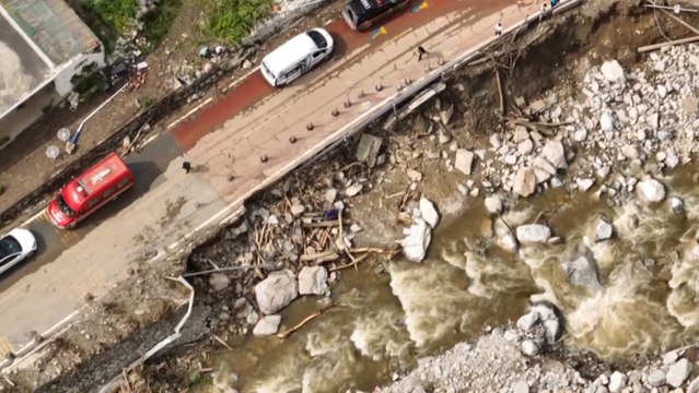 Asciende a 21 el número de muertos en un corrimiento de tierra en la ciudad china de Xi'an