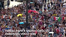 Ferenc papa a migráció áldozatairól: „Az emberiség vérző sebe