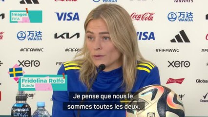 Suède - Rolfö : “Je ne sais pas quelle équipe est favorite”