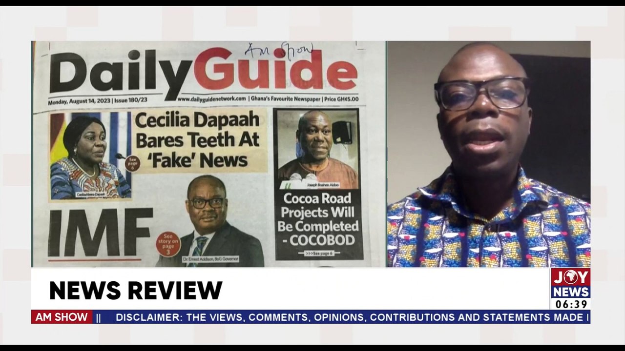 AM Newspaper || IMF Clears BoG Over Ghc60bn Loss