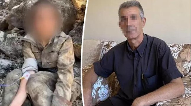 Milli Savunma Bakanlığı görüntüleri paylaşmıştı... Askerlerin tedavi ettiği kadın teröristin babası konuştu