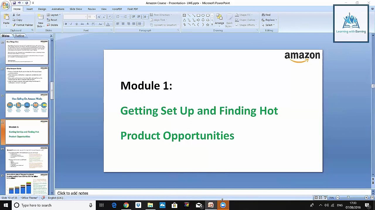 Topic#2 Getting Set up _ Find hot products Amazon Busines Traning By LWE