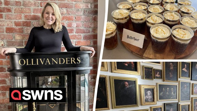 Mum threw ultimate homemade Harry Potter party for son's birthday - and it took TWO MONTHS to complete