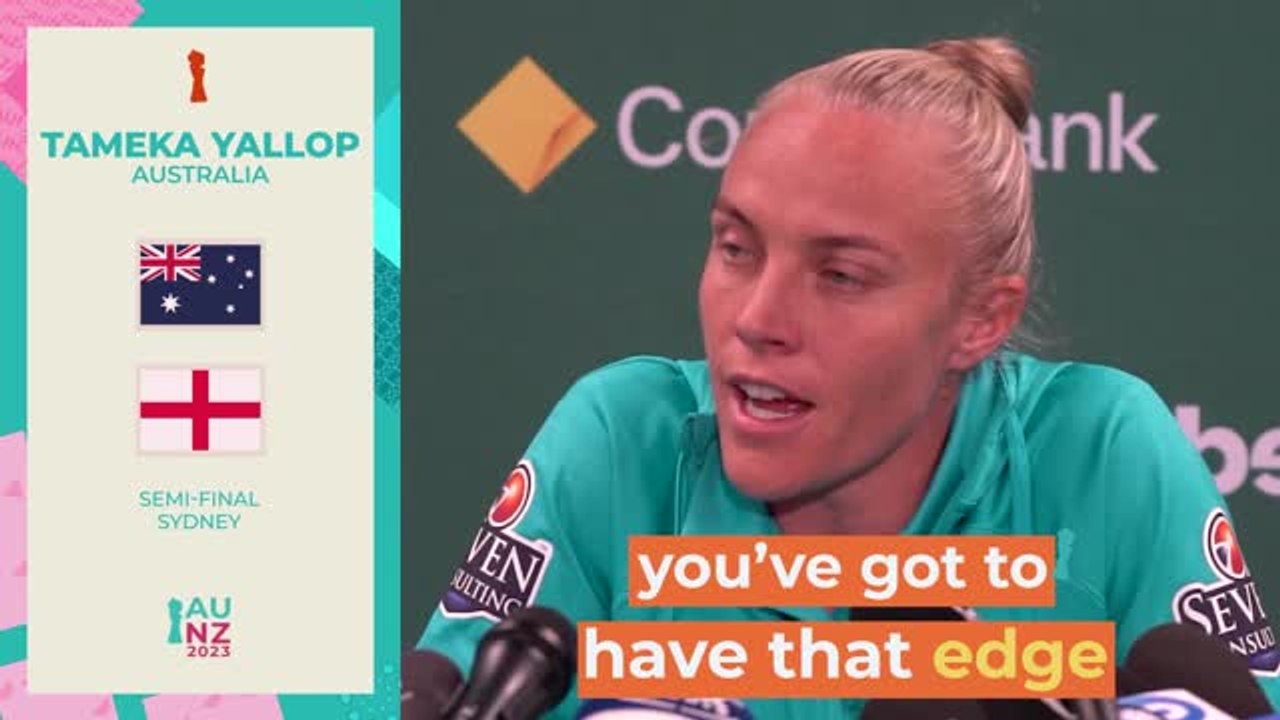 Yallop hails Australia's 'never-say-die attitude' ahead of England clash