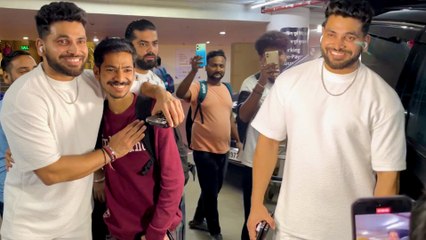 Shiv Thakare का दिखा डैशिंग लुक, फैन्स के साथ जमकर दिए पोजेज