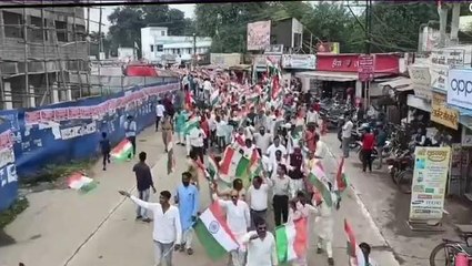 शाजापुर में निकली भव्य तिरंगा यात्रा, देशभक्ति का दिया संदेश