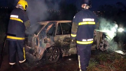 Gol é completamente destruído após incêndio