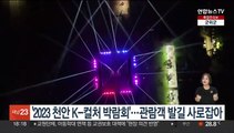 '2023 천안 K-컬처 박람회'…관람객 발길 사로잡아