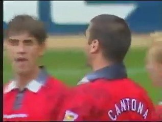 King Cantona's Memorable Red Card ⚽️