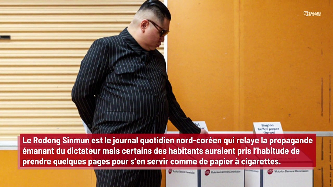 Kim Jong-un envoie au goulag les habitants qui utilisent son journal comme papier à cigarettes !