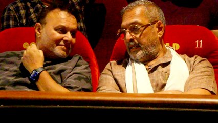 Nana Patekar Watches Gadar 2 Movie In Theatre