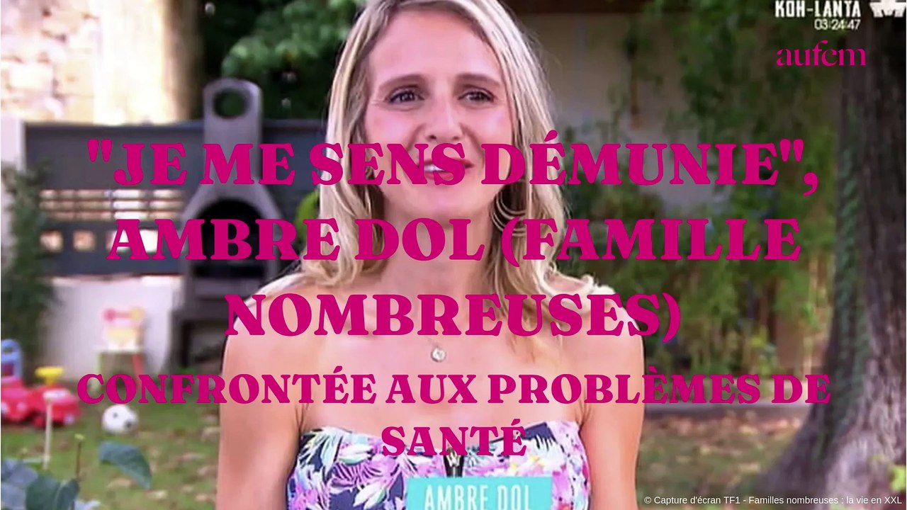 "Je me sens démunie", Ambre (Familles nombreuses) confrontée aux problèmes de santé de sa fille