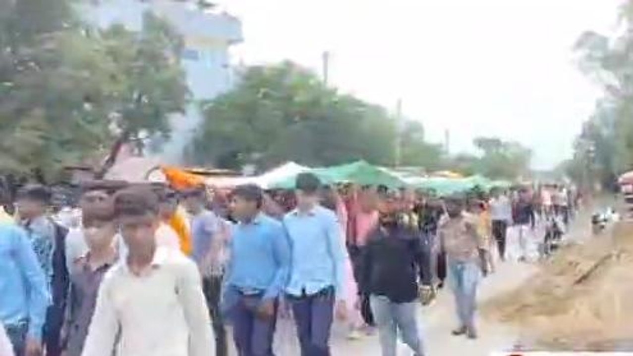 इछावर: अखिल भारतीय विद्यार्थी परिषद द्वारा निकाली तिरंगा यात्रा, हुआ स्वागत