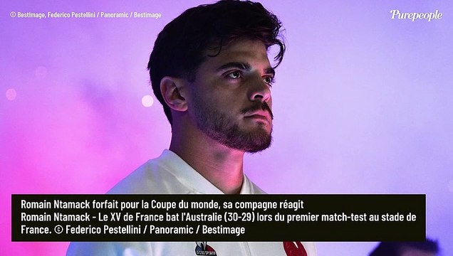 Romain Ntamack forfait pour la Coupe du monde de rugby : l'émouvant geste de sa compagne, Lisa