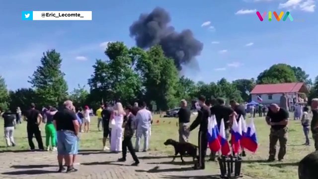 DETIK-DETIK Jet Tempur Su-30 Rusia Sebelum Meledak