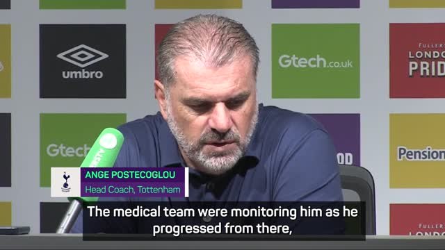 Postecoglou admits Spurs' Romero concussion sub error