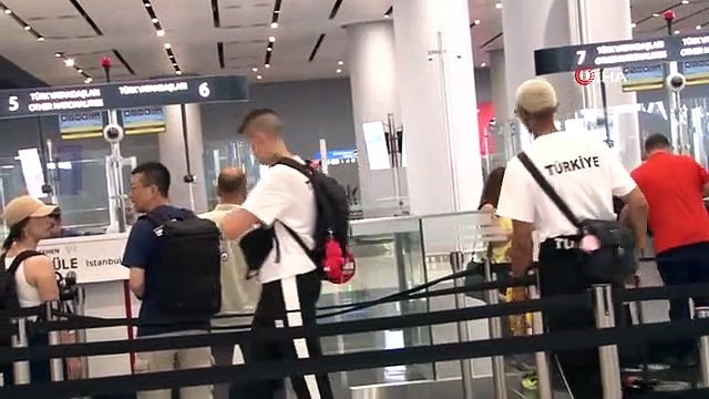 Milliler, Avrupa şampiyonası için Almanya'ya gitti