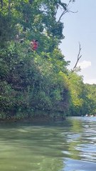 Blind Man Bravely Takes His First Ledge Jump